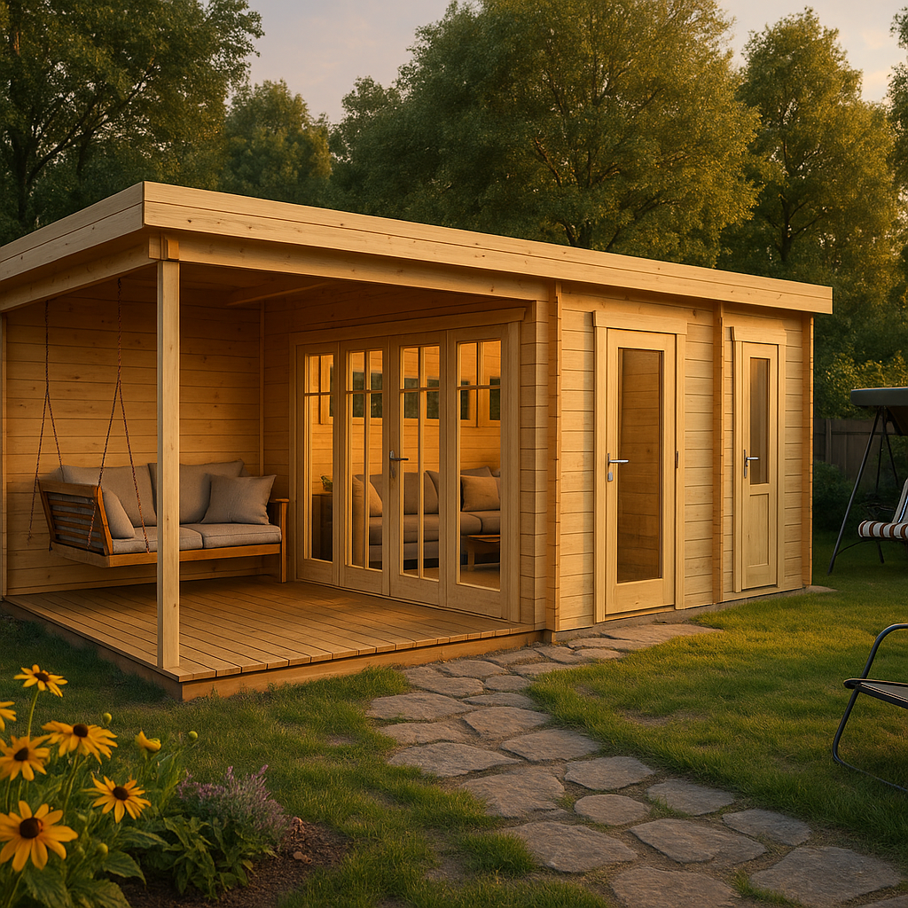 Fjordholz Gartenlounge Modell Olaf 44 Fjordholz Gartenlounge Modell Olaf 44