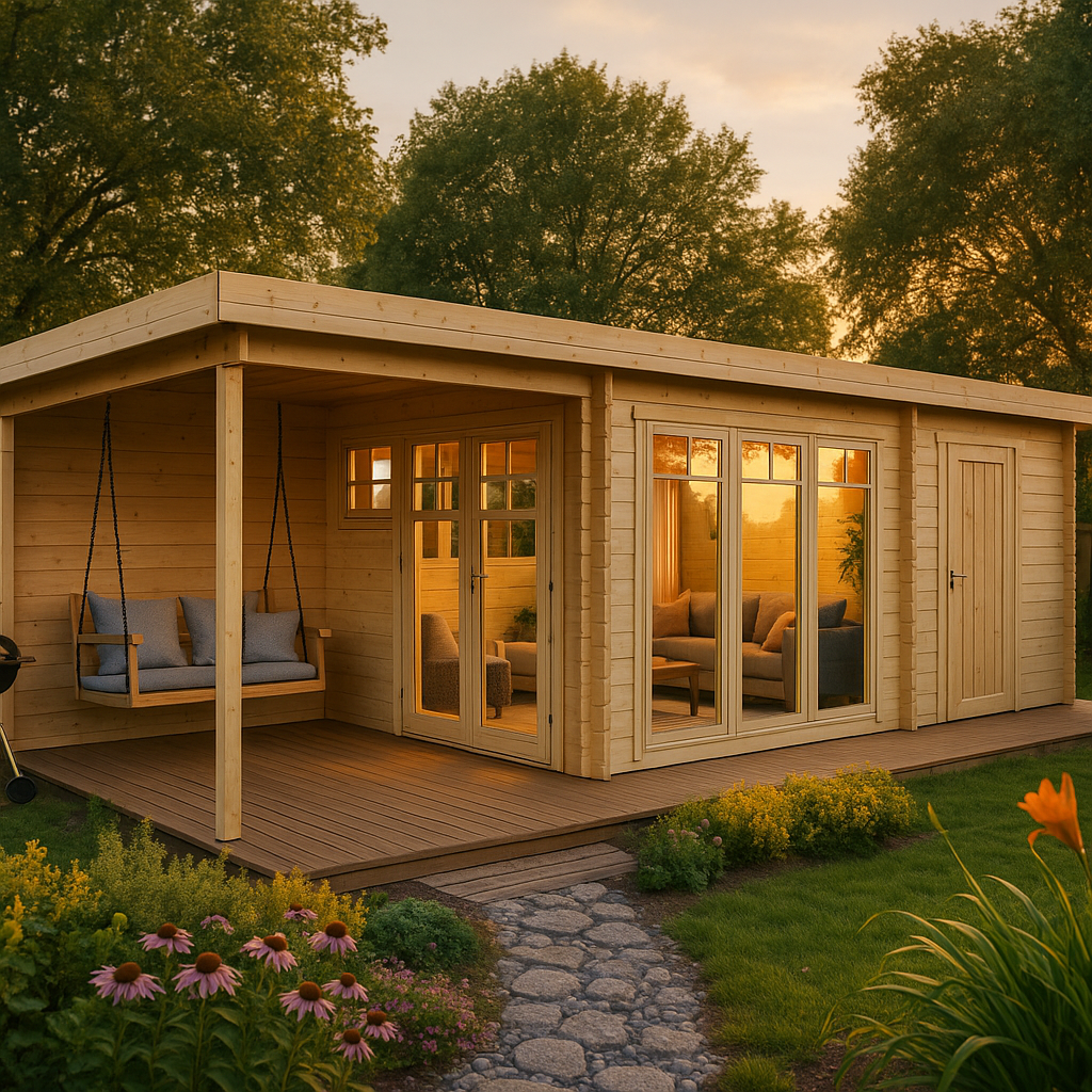 Fjordholz Gartenlounge Modell Olaf 44 Fjordholz Gartenlounge Modell Olaf 44