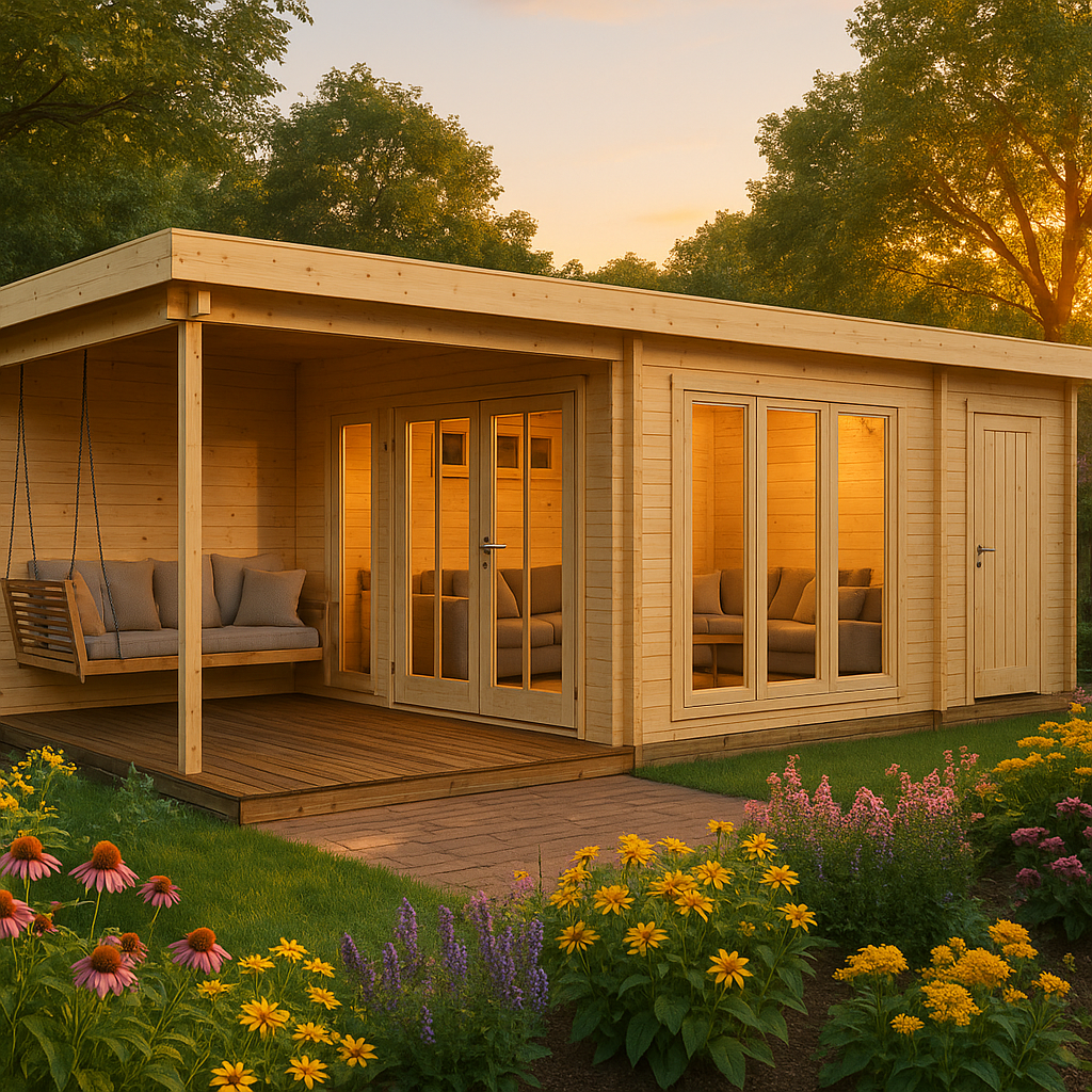 Fjordholz Gartenlounge Modell Olaf 44
