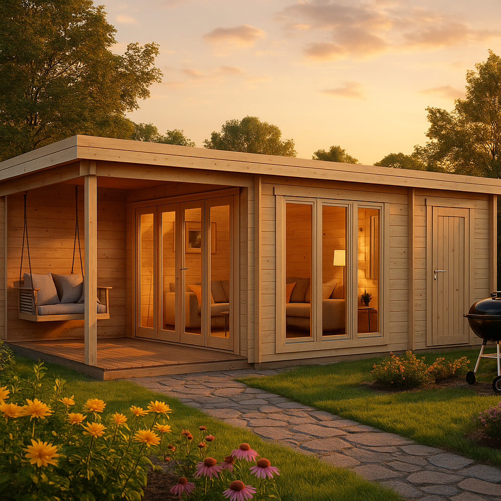 Fjordholz Gartenlounge Modell Olaf 44