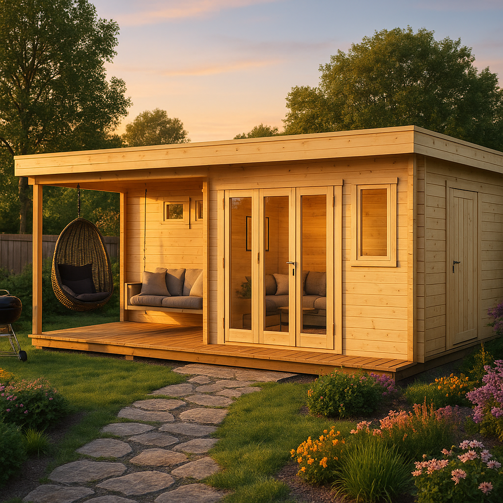 Fjordholz Gartenlounge Modell Olaf 44 Fjordholz Gartenlounge Modell Olaf 44