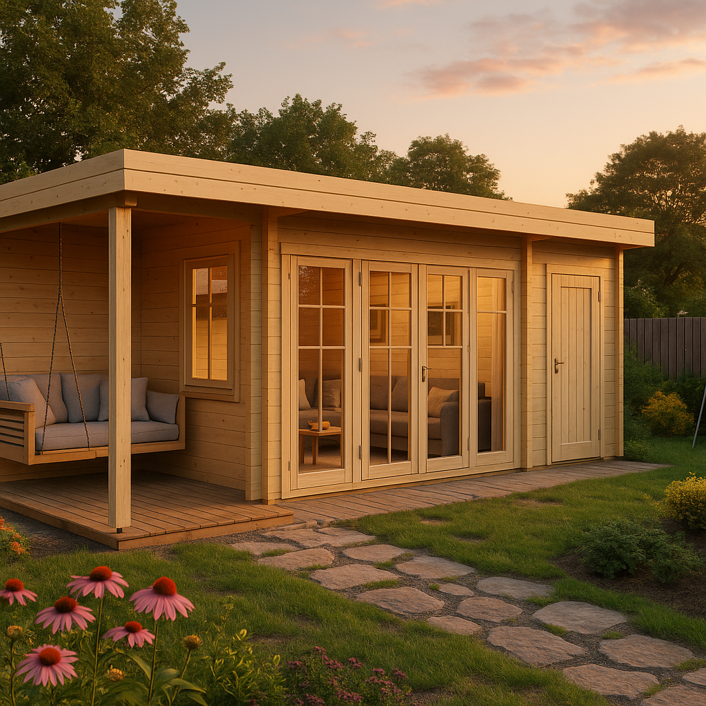Fjordholz Gartenlounge Modell Olaf 70 Fjordholz Gartenlounge Modell Olaf 70