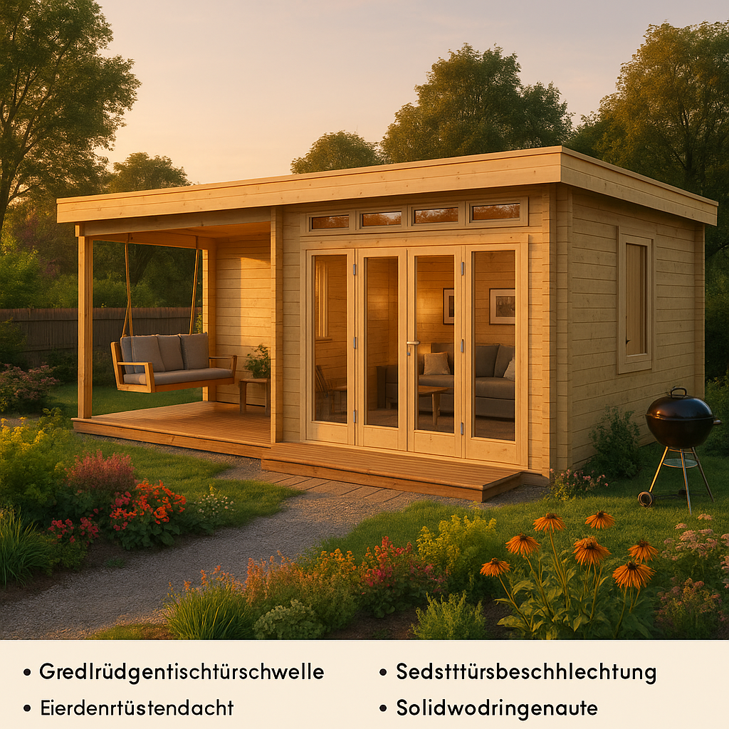 Fjordholz Gartenlounge Modell Olaf 70| Rabatt: 26%|6x4m