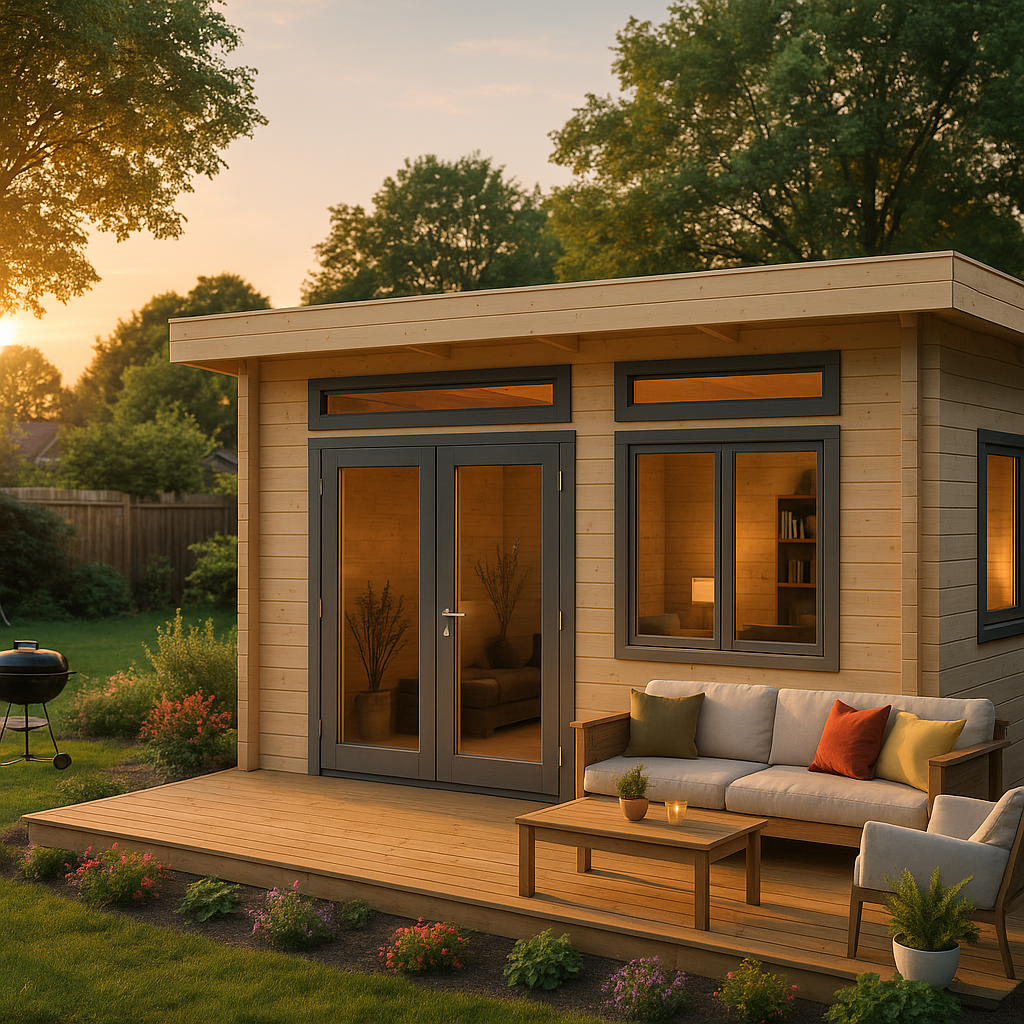 Fjordholz Gartenlounge Modell Oskar 44 Fjordholz Gartenlounge Modell Oskar 44