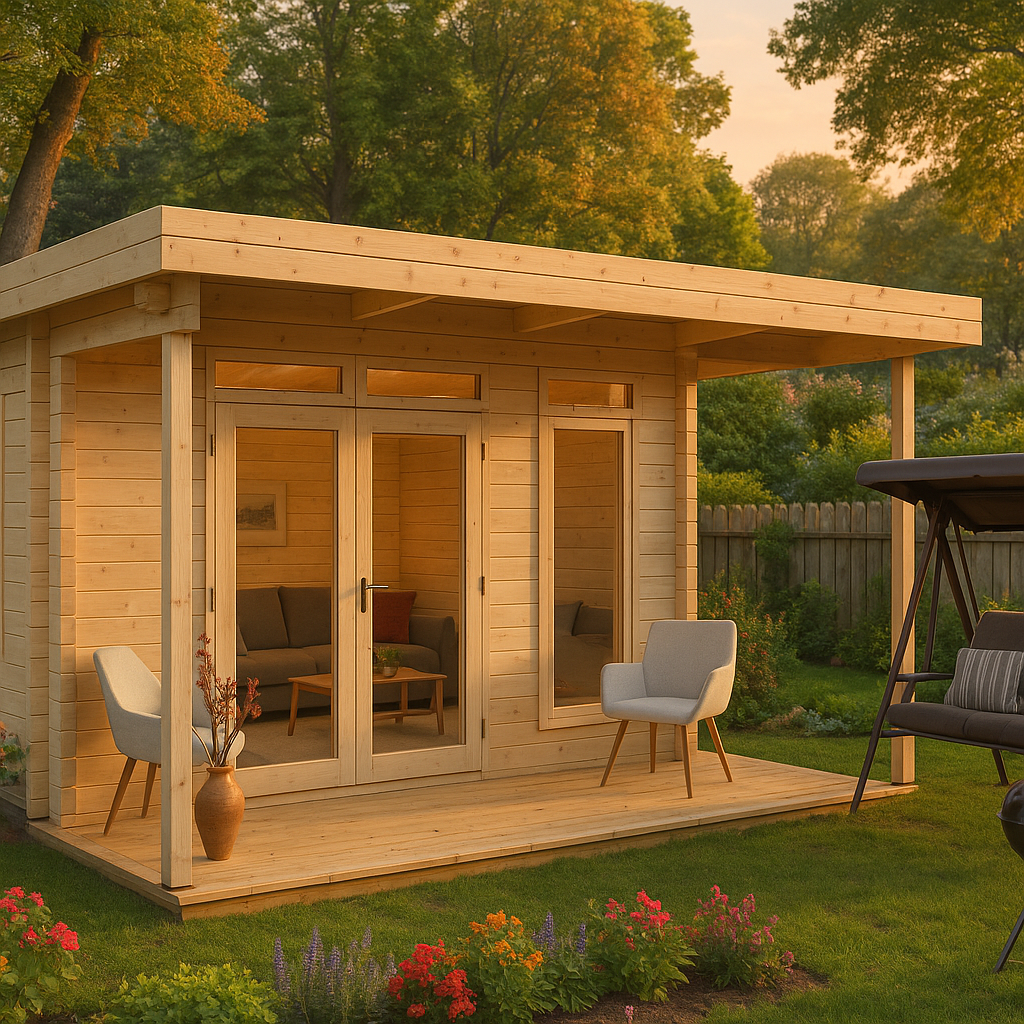 Fjordholz Gartenlounge Modell Oskar 44 Fjordholz Gartenlounge Modell Oskar 44