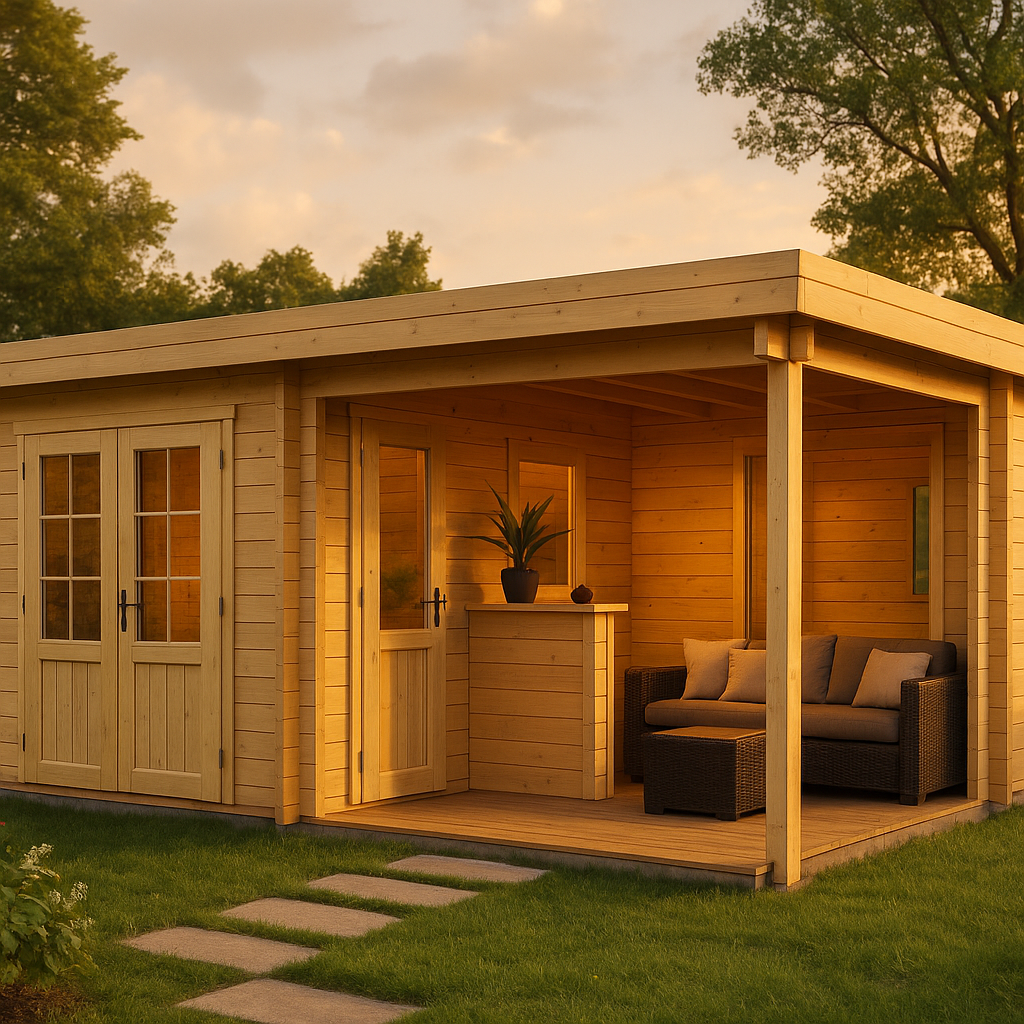 Fjordholz Gartenlounge Modell Romie 70 Fjordholz Gartenlounge Modell Romie 70