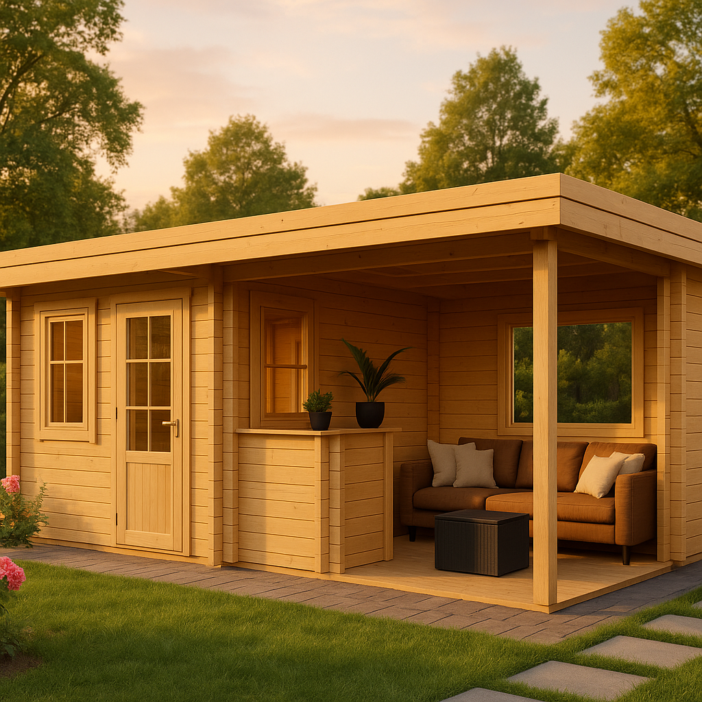 Fjordholz Gartenlounge Modell Romie 70 Fjordholz Gartenlounge Modell Romie 70