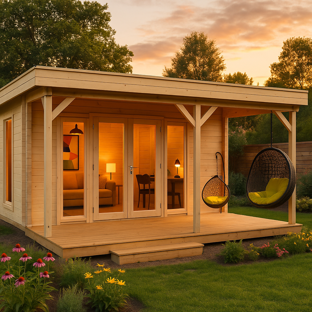 Fjordholz Gartenlounge Modell Rose 70 Fjordholz Gartenlounge Modell Rose 70