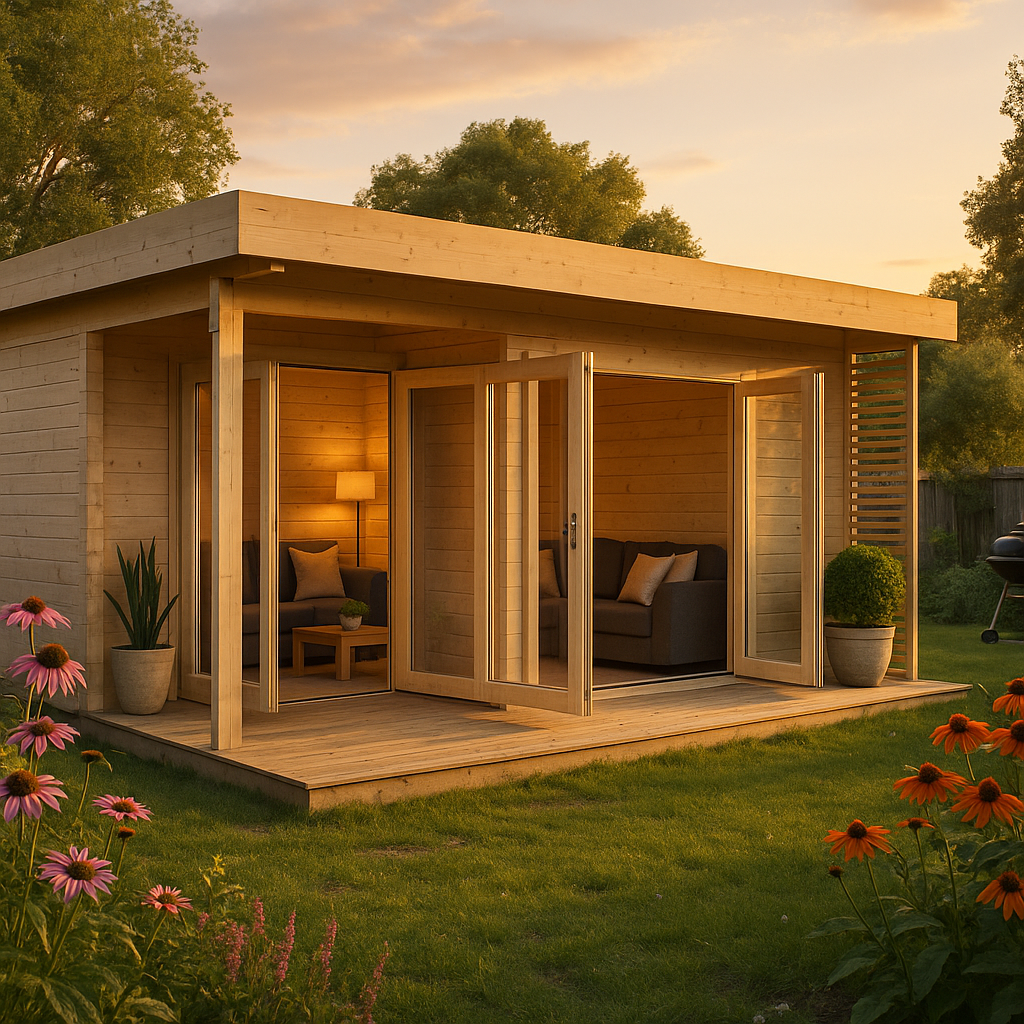 Fjordholz Gartenlounge Modell Sandra 44 B Fjordholz Gartenlounge Modell Sandra 44 B