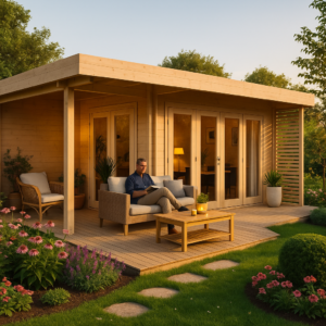 6x4m Fjordholz Gartenlounge Modell Sandra 44 B| Rabatt: 26% Unkategorisiert online kaufen