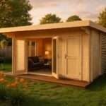 Fjordholz Gartenlounge Modell Sandra 44 C| Rabatt: 26%|6x4m