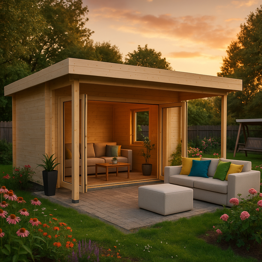 Fjordholz Gartenlounge Modell Sandra 44 D