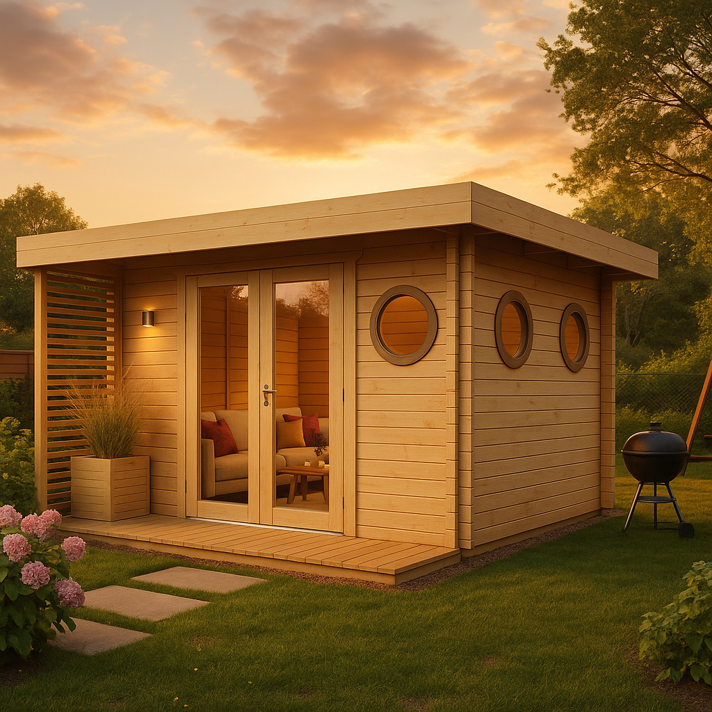 Fjordholz Gartenlounge Modell York 44 Fjordholz Gartenlounge Modell York 44