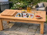 Gartentisch mit Kühlfach selber bauen – Bauanleitung Schritt für Schritt