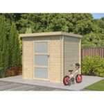 Gerätehaus Modell Nyborg 3,59 m²| Rabatt: 26%