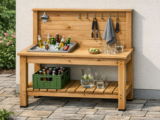 Getränkestation für den Garten selber bauen – Bauanleitung Schritt für Schritt