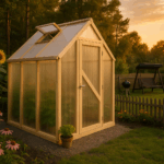 Fjordholz Gewächshaus Modell Greenline Basic 6,5 m