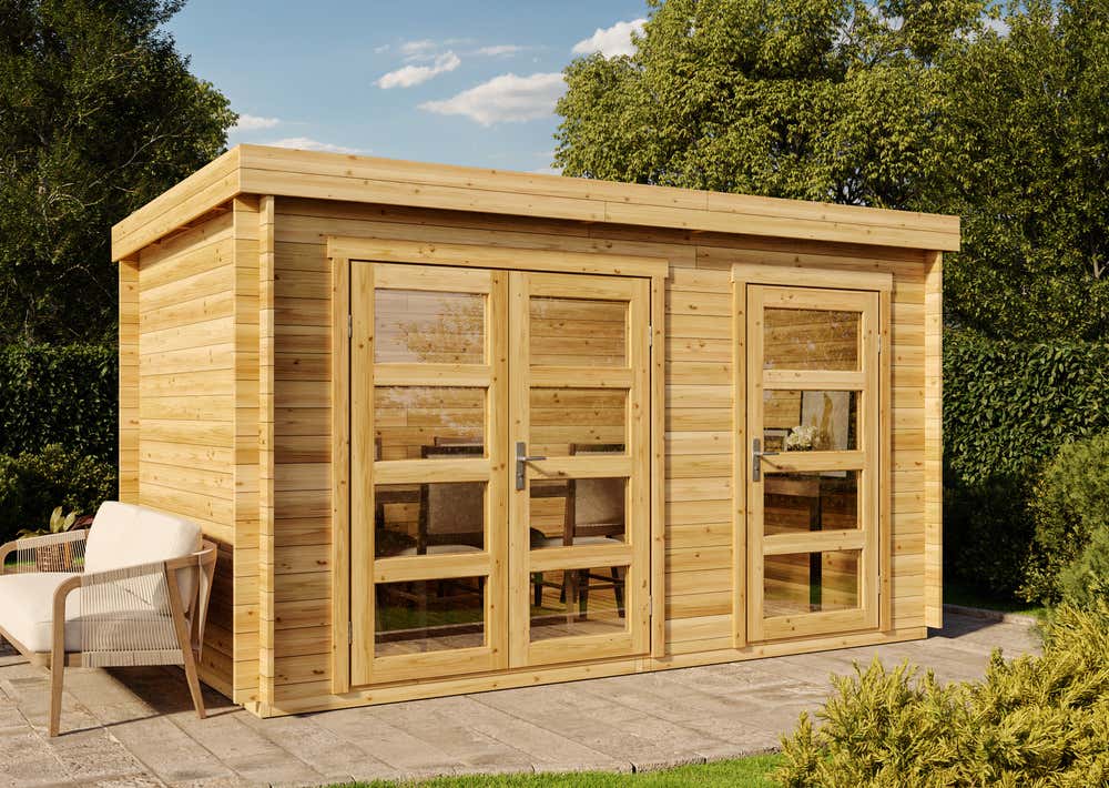 Gartenhaus Paloma Grande|4x2m|Rabatt:35%