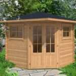 5-Eck Gartenhaus Modell Sunny-A|2x2m|Rabatt:20%