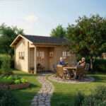 Alpholz Schrebergartenhaus Hans