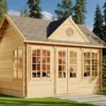 Gartenhaus CLOCKHOUSE® 44 Royal ISO|4x4m