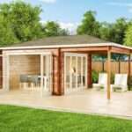 Gartenhaus Sunshine mit Schleppdach|6x4m