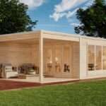Design Gartenhaus Cubus-Plus-40|7x4m