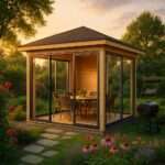 Fjordholz Glaspavillon Modell Alu 44 E| Rabatt: 26%|6x4m