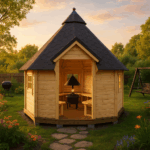 Fjordholz Grillhaus Modell Emil 12 m²