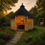 Fjordholz Grillhaus Modell Emil 9 m²