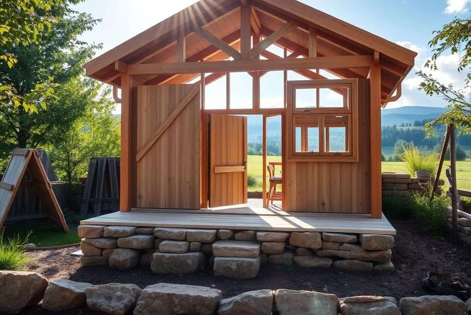 häufigste Fehler beim Aufbau eines Holz-Gartenhauses: So bauen Sie richtig