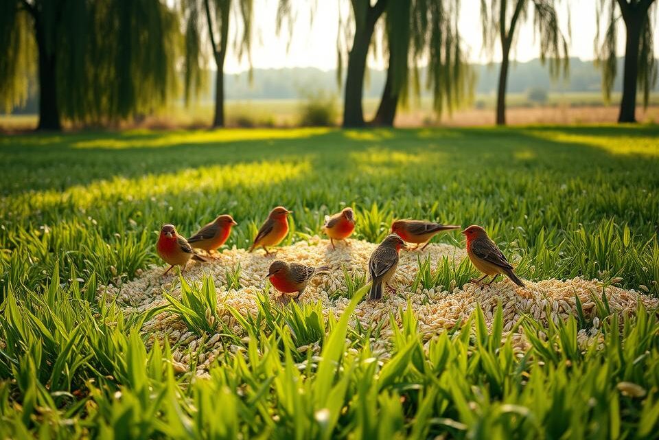 Haferflocken als Vogelfutter richtig verwenden Haferflocken als Vogelfutter richtig verwenden