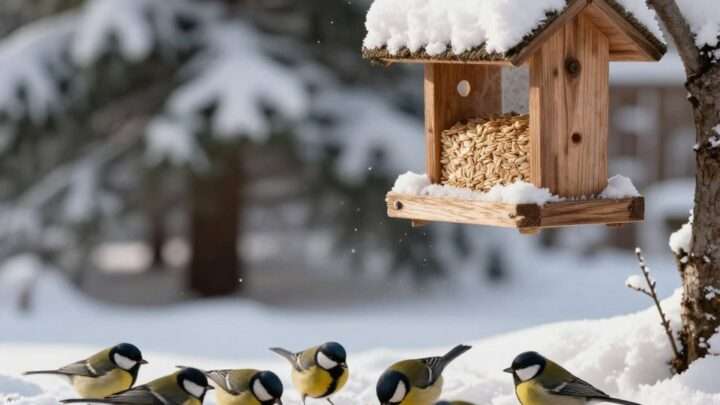 Haferflocken für Vögel: Richtige Fütterung im Winter