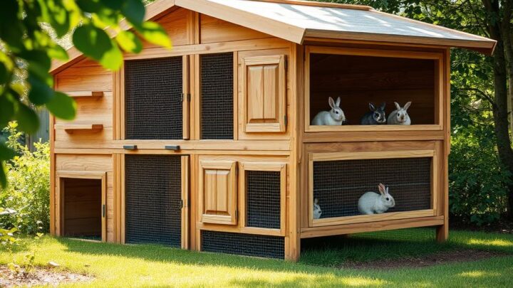Hasenstall selber bauen XXL – Schritt für Schritt Anleitung