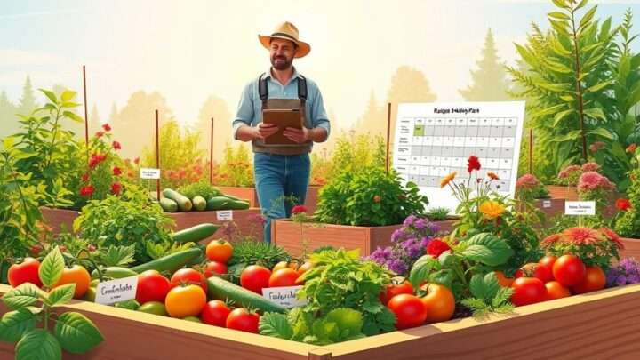 Hochbeet bepflanzen Tabelle: Anleitung & Tipps