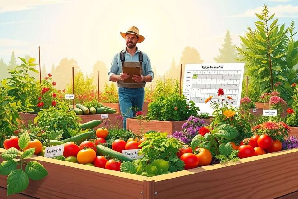 Hochbeet bepflanzen Tabelle: Anleitung & Tipps