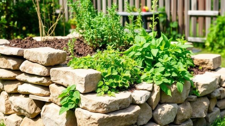 Hochbeet selber bauen aus Stein – Anleitung & Tipps