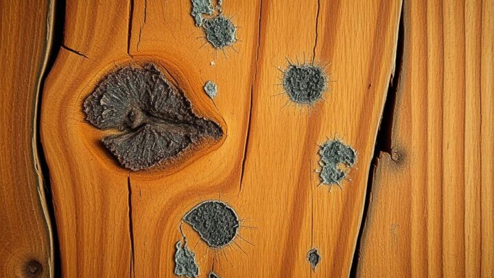 Holz Stockflecken entfernen – Wirksame Behandlung