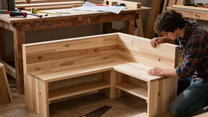 Holzeckbank selber bauen: Anleitung für Anfänger