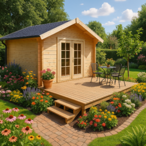 Gartenhaus mit Toilette “Schweden A” 6x4m | Großes Gartenhaus 4x6m mit Satteldach | Blockhaus mit Badezimmer | Blockbohlenhaus Unkategorisiert online kaufen Gartenhaus mit Toilette “Schweden A” 6x4m | Großes Gartenhaus 4x6m mit Satteldach | Blockhaus mit Badezimmer | Blockbohlenhaus Unkategorisiert online kaufen