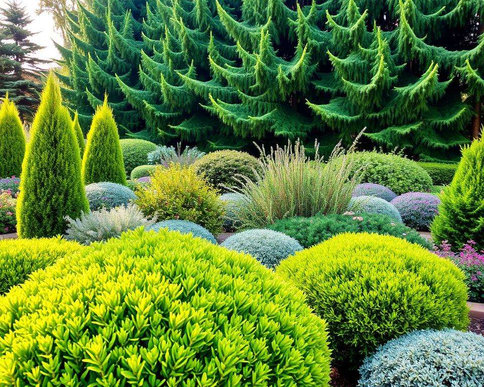 immergrüne Sträucher Sorten