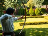 ist bogenschießen im garten erlaubt?