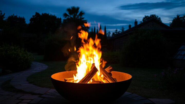 Ist das Verbrennen von Holz im Garten erlaubt?
