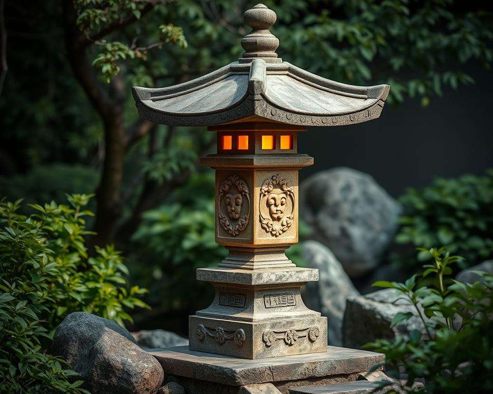 japanische steinlaterne japanische steinlaterne