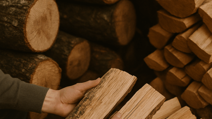 Nachhaltig Heizen: Die Kunst der richtigen Holzauswahl und Vorbereitung