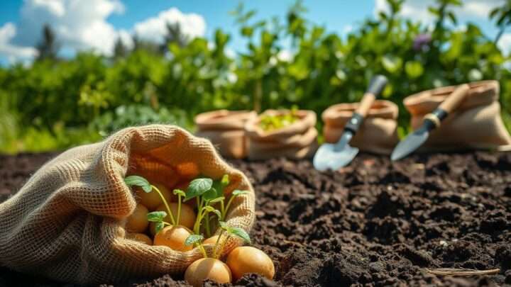 Kartoffeln pflanzen im Sack: Einfache Anleitung