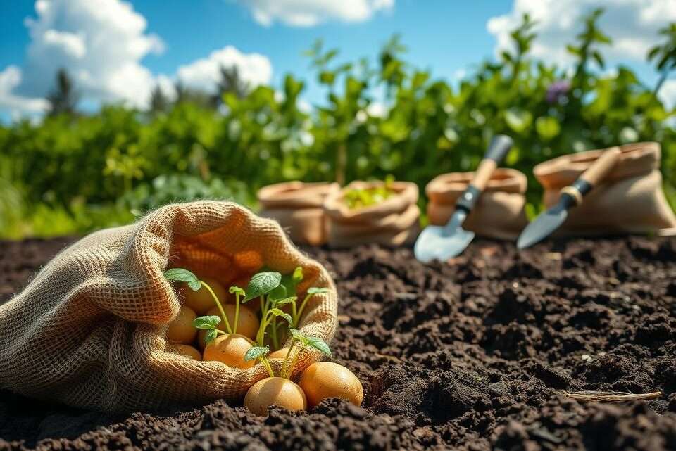 Kartoffeln pflanzen im Sack: Einfache Anleitung