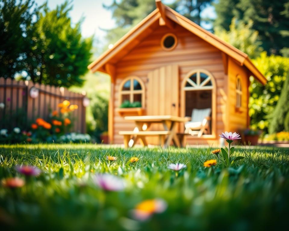 kindgerechte Gartenhäuschen