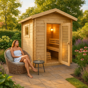 Kleine Außensauna “Finn 1” 2x2m | Gartensauna mit Vorraum | Außensauna im Holzhaus für den Garten | Saunahaus mit Sauna Unkategorisiert online kaufen Kleine Außensauna “Finn 1” 2x2m | Gartensauna mit Vorraum | Außensauna im Holzhaus für den Garten | Saunahaus mit Sauna Unkategorisiert online kaufen