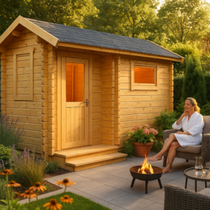 Kleine Gartensauna “Lisette” 4x2m | Gartensauna mit Vorraum | Outdoor-Sauna kaufen | Außensauna | Saunahaus mit Vorraum mit Sauna Unkategorisiert online kaufen Kleine Gartensauna “Lisette” 4x2m | Gartensauna mit Vorraum | Outdoor-Sauna kaufen | Außensauna | Saunahaus mit Vorraum mit Sauna Unkategorisiert online kaufen